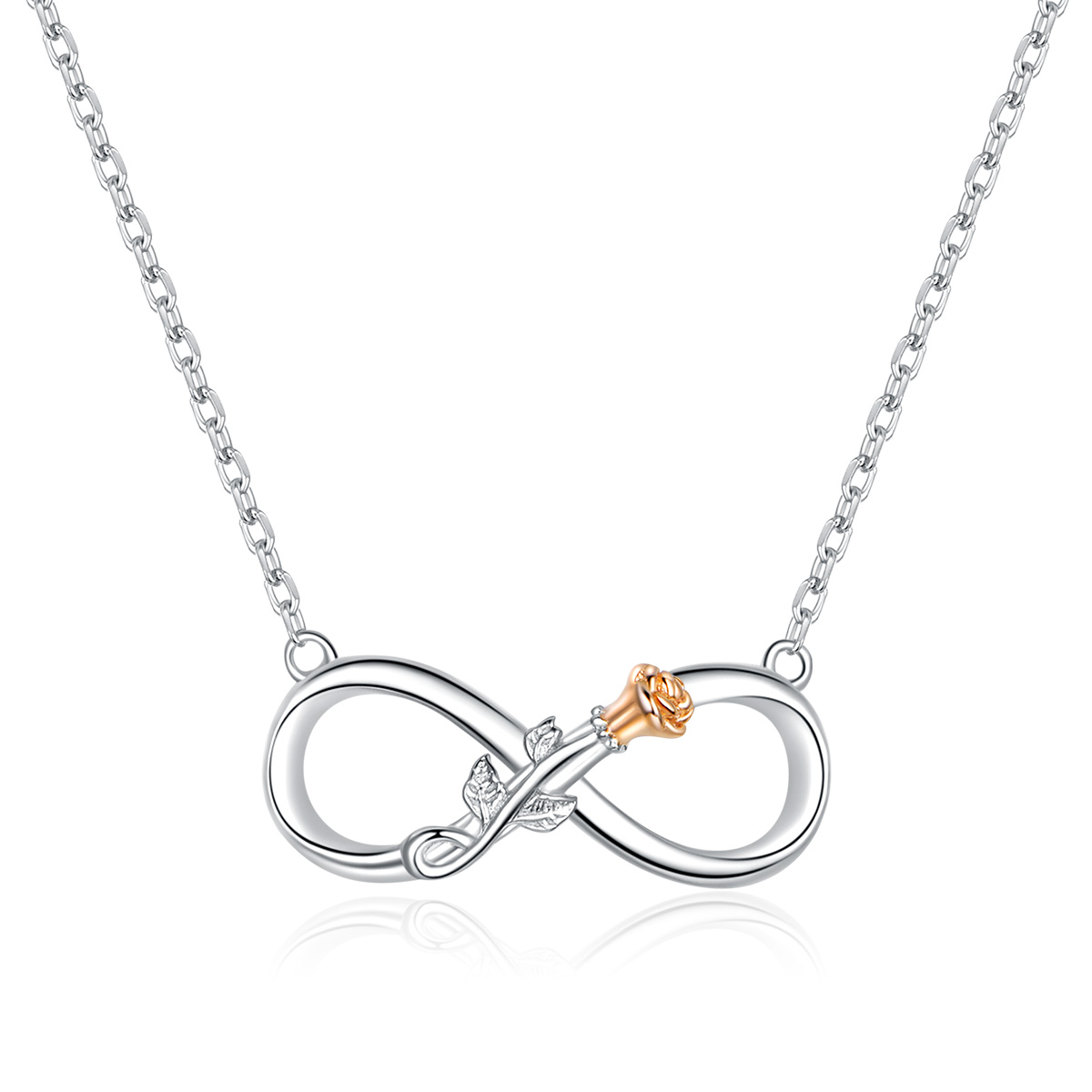 Pandora Style Oneindige liefde Chain Ketting - SCN371 Pandora Style Oneindige liefde Chain Ketting - SCN371