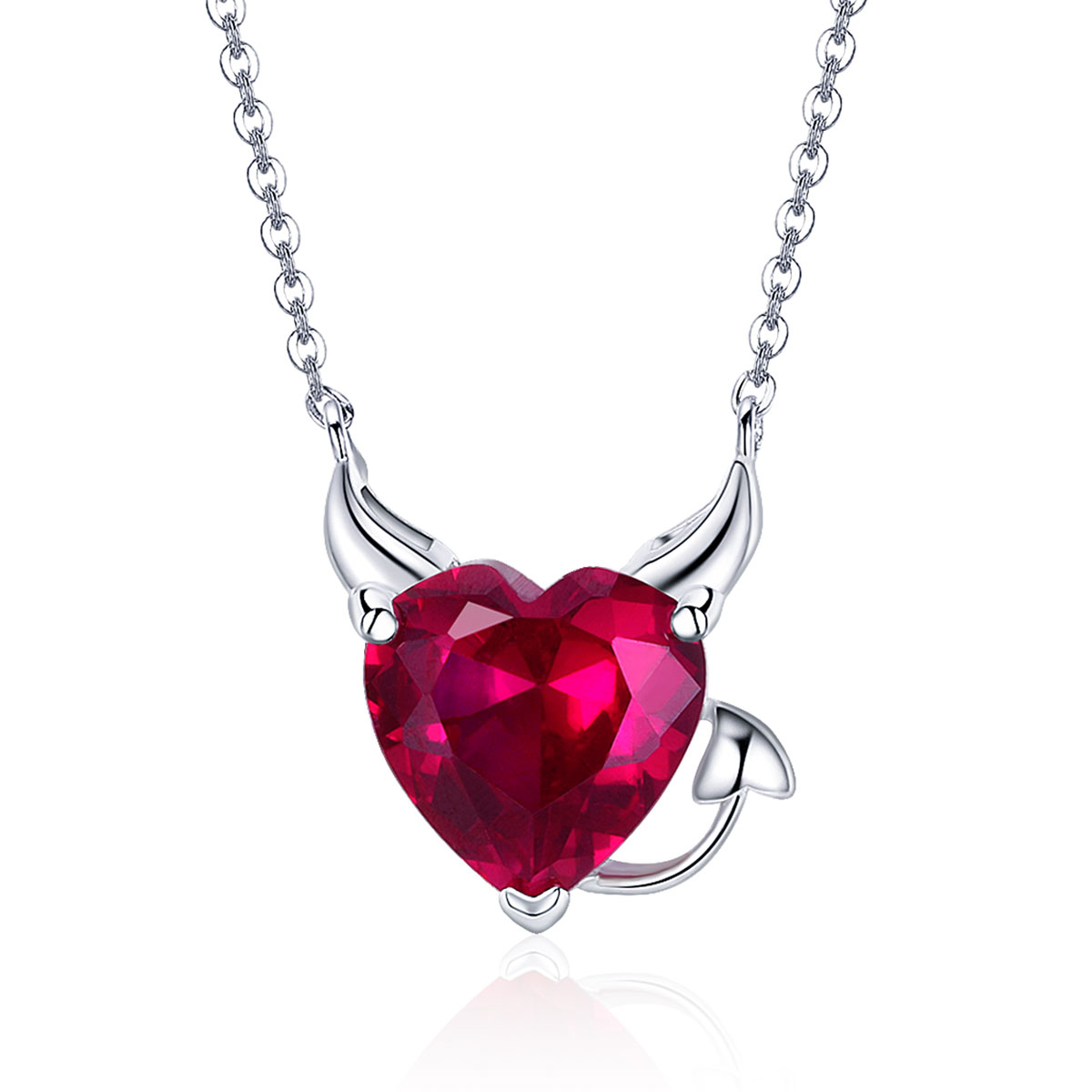 Pandora Style rode Duivel Chain Ketting - SCN286 Pandora Style rode Duivel Chain Ketting - SCN286