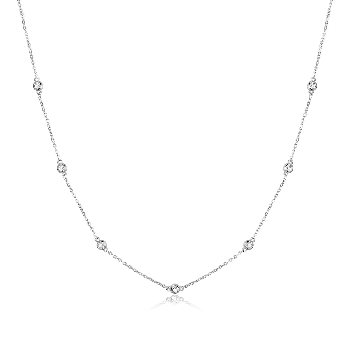 Pandora Style Romantische glans Chain Ketting - SCN393