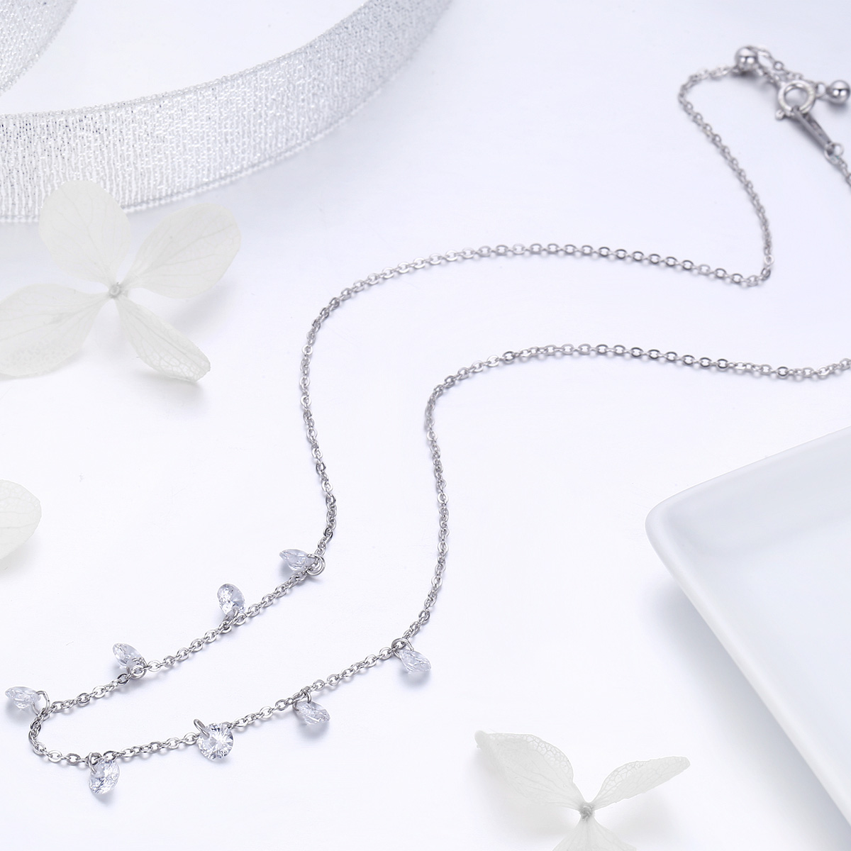 Pandora Style Schoonheid van eenvoud Chain Ketting - SCN299