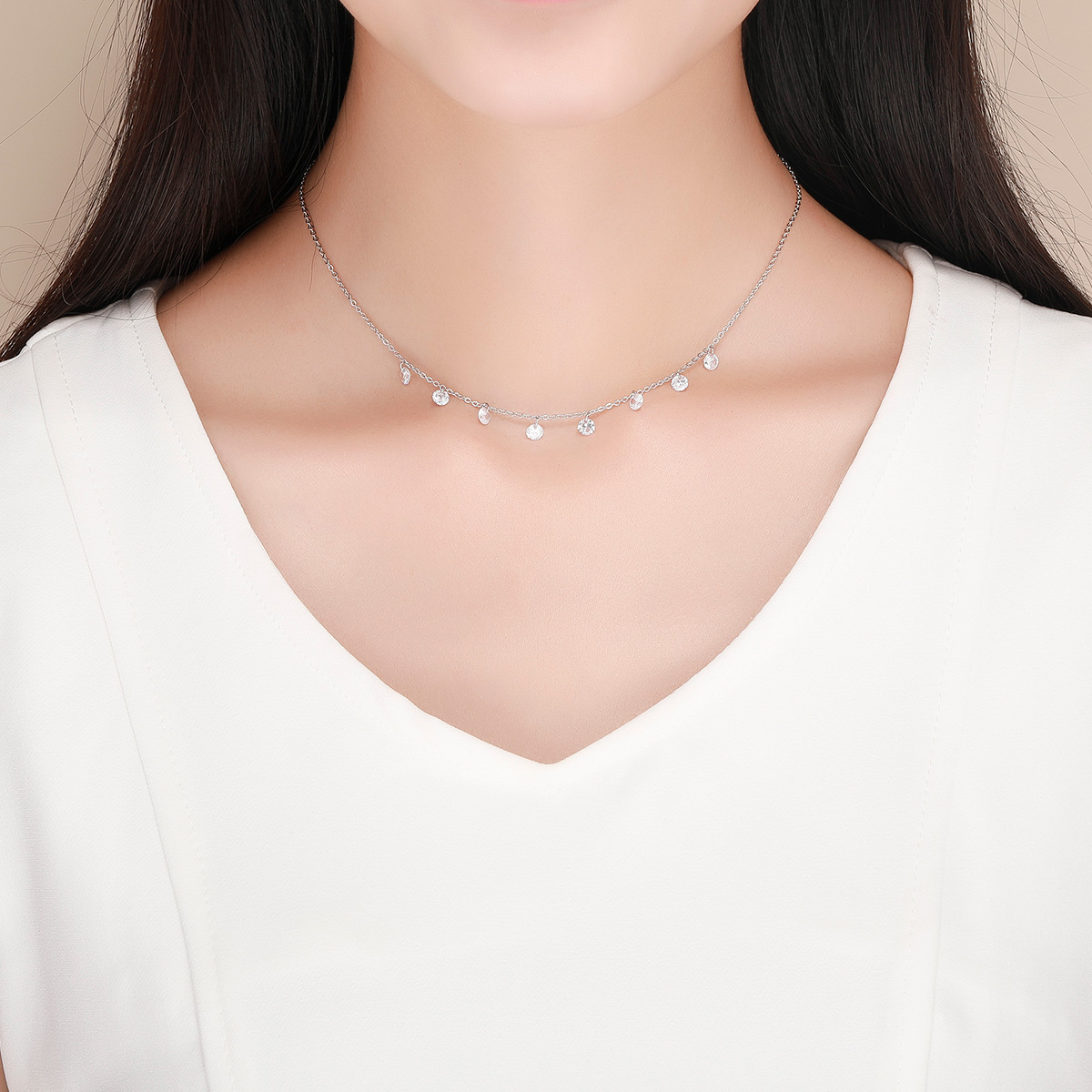Pandora Style Schoonheid van eenvoud Chain Ketting - SCN299