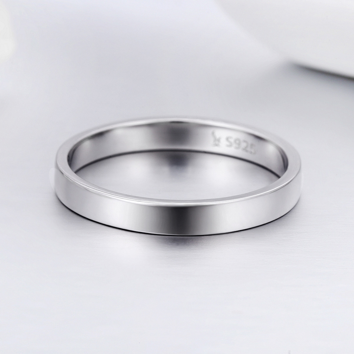 Pandora Style Eenvoudige gevoelens Feel Ring - SCR343