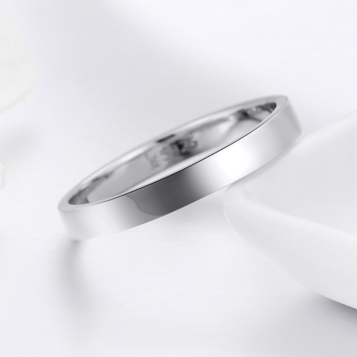 Pandora Style Eenvoudige gevoelens Feel Ring - SCR343