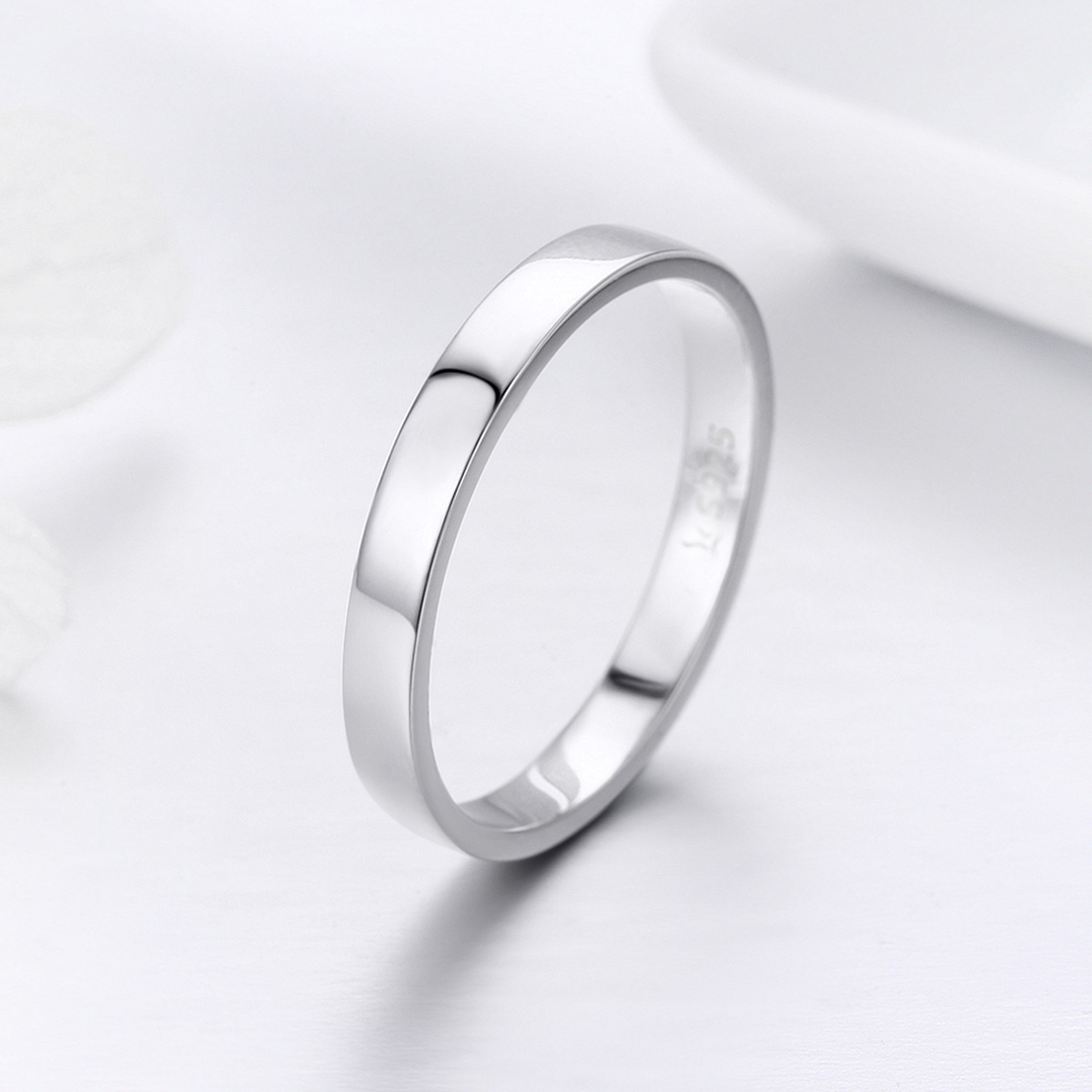 Pandora Style Eenvoudige gevoelens Feel Ring - SCR343