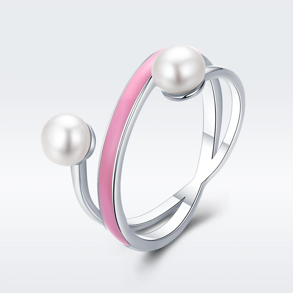 Pandora Style Elegante geometrie Ring - SCR234 Pandora Style Elegante geometrie Ring - SCR234