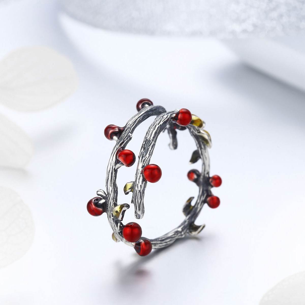 Pandora Style Herfstkleuren Open Ring - SCR442