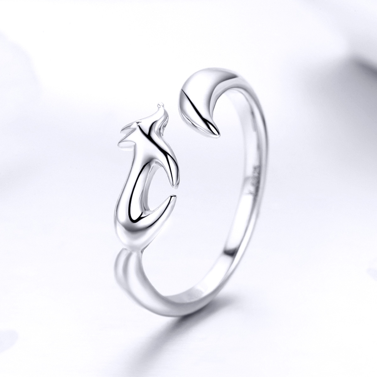 Pandora Style Kleine vos Open Ring - SCR478