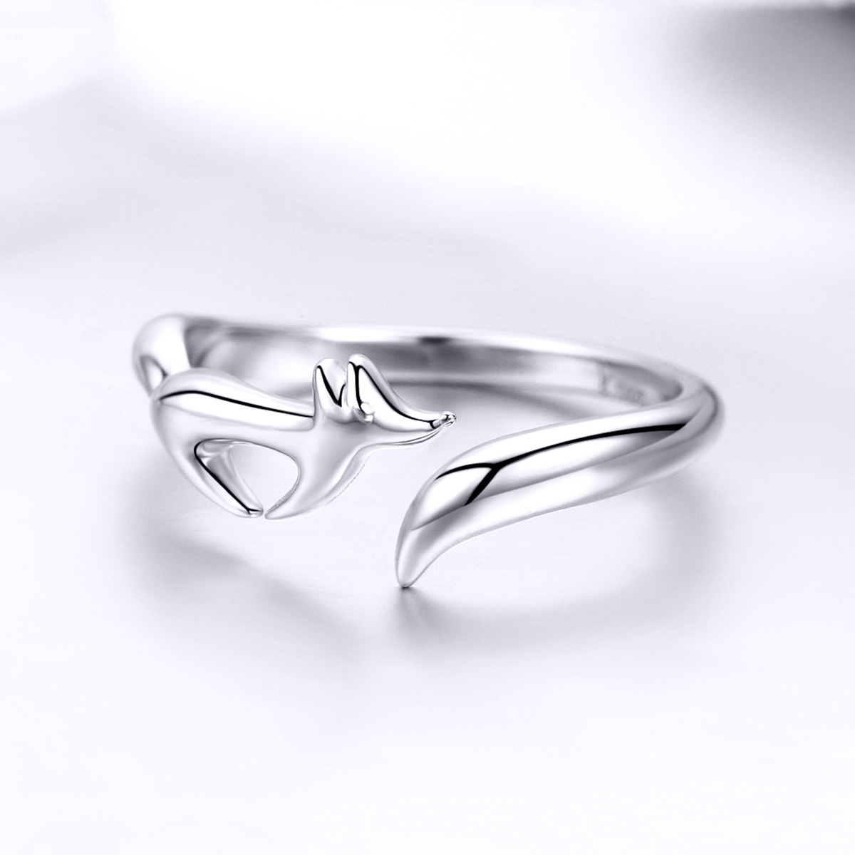 Pandora Style Kleine vos Open Ring - SCR478