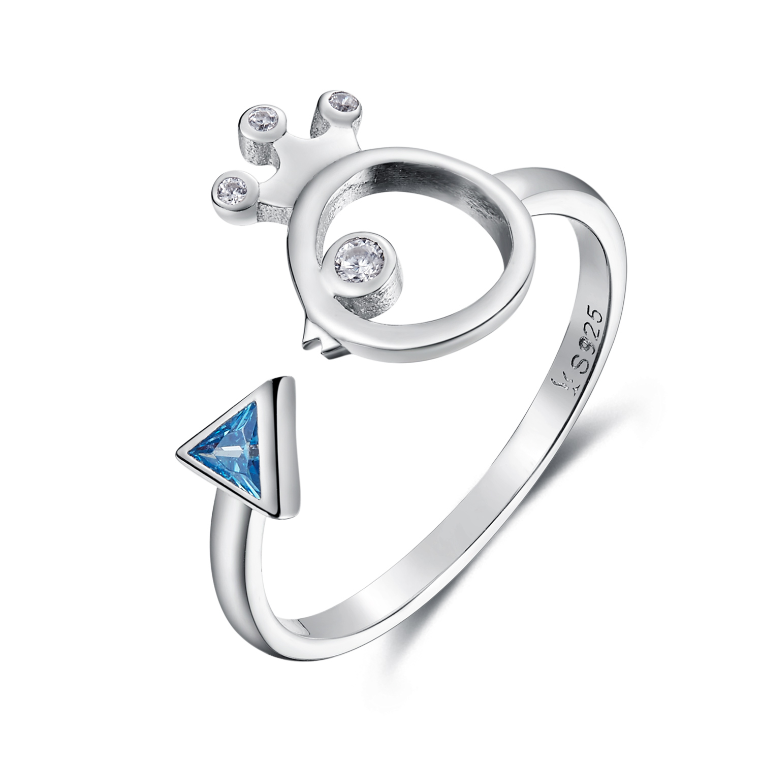 Pandora Style koning van vissen Open Ring - SCR079 Pandora Style koning van vissen Open Ring - SCR079