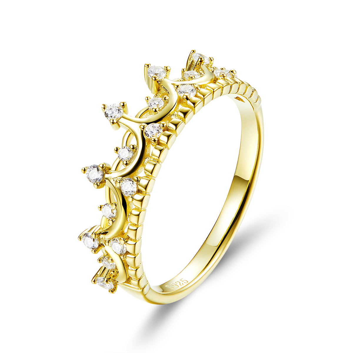 Pandora Style Kroon Ring - SCR493 Pandora Style Kroon Ring - SCR493
