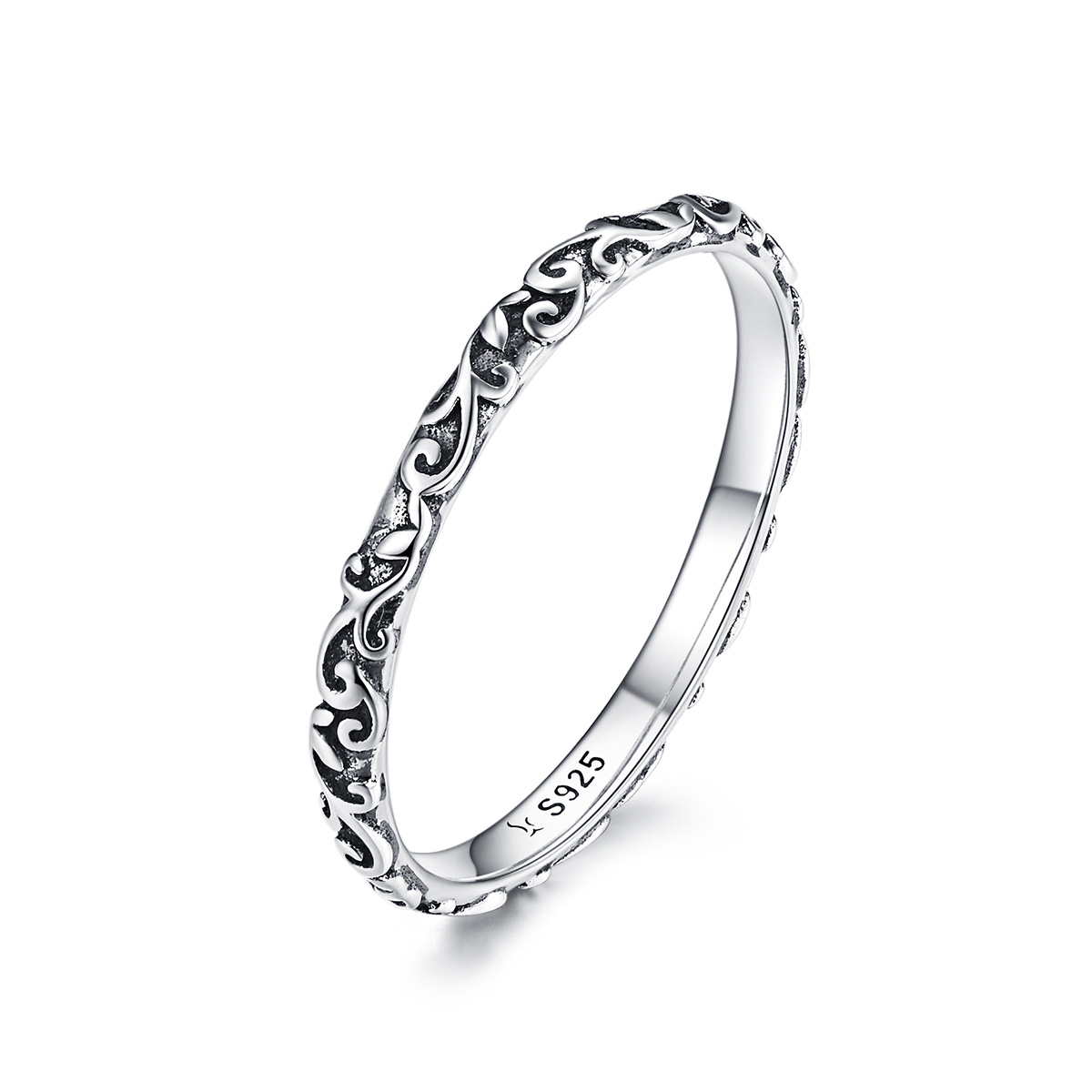 Pandora Style Retro Patronen Ring - SCR513 Pandora Style Retro Patronen Ring - SCR513