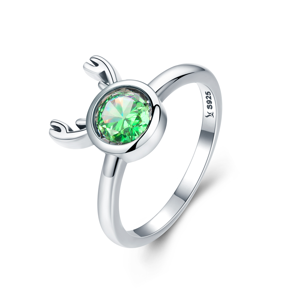 Pandora Style Schattig gewei Ring - SCR244 Pandora Style Schattig gewei Ring - SCR244